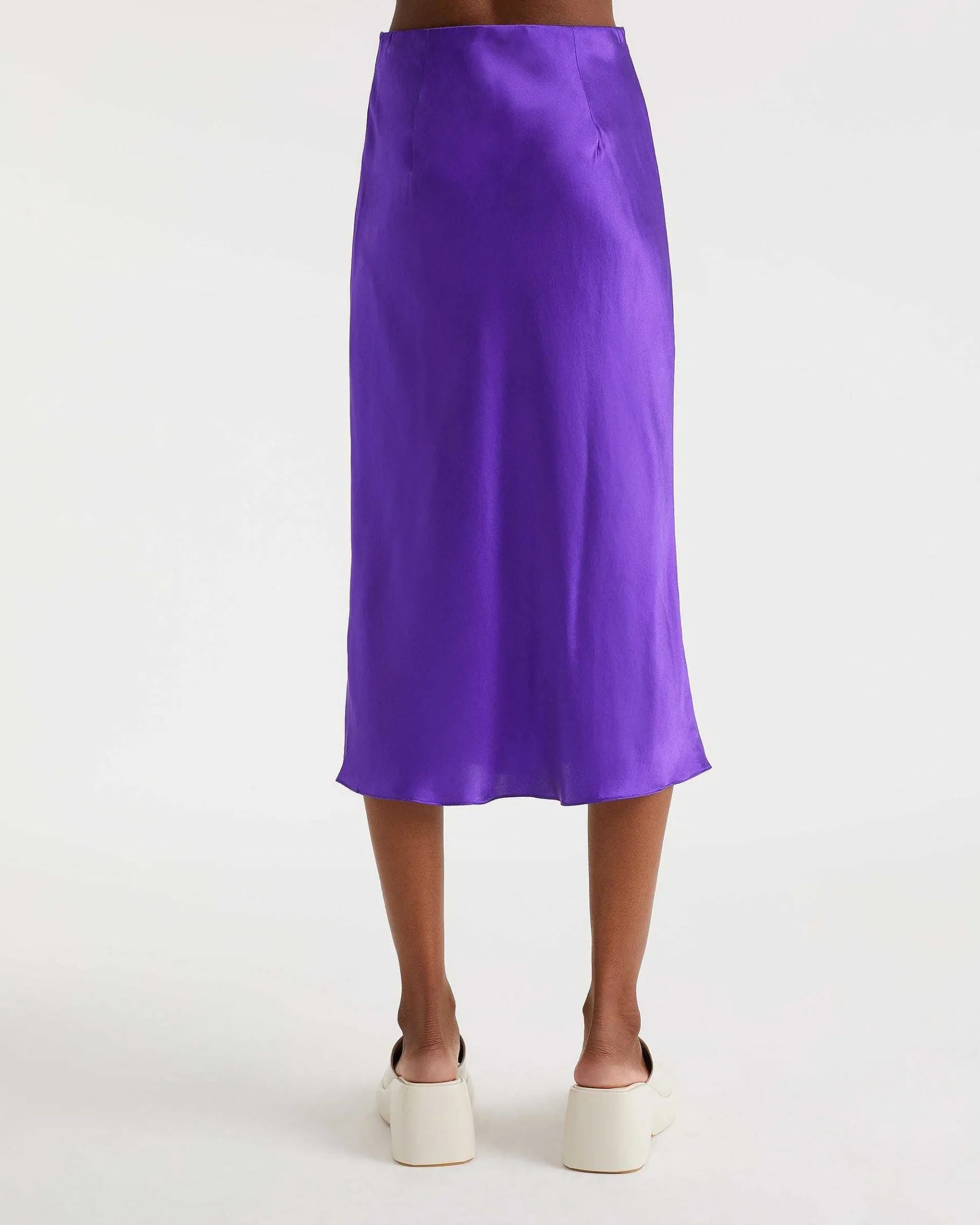 Clearance FROM FUTURE Jupe Mi Longue Gina Violet Fluo