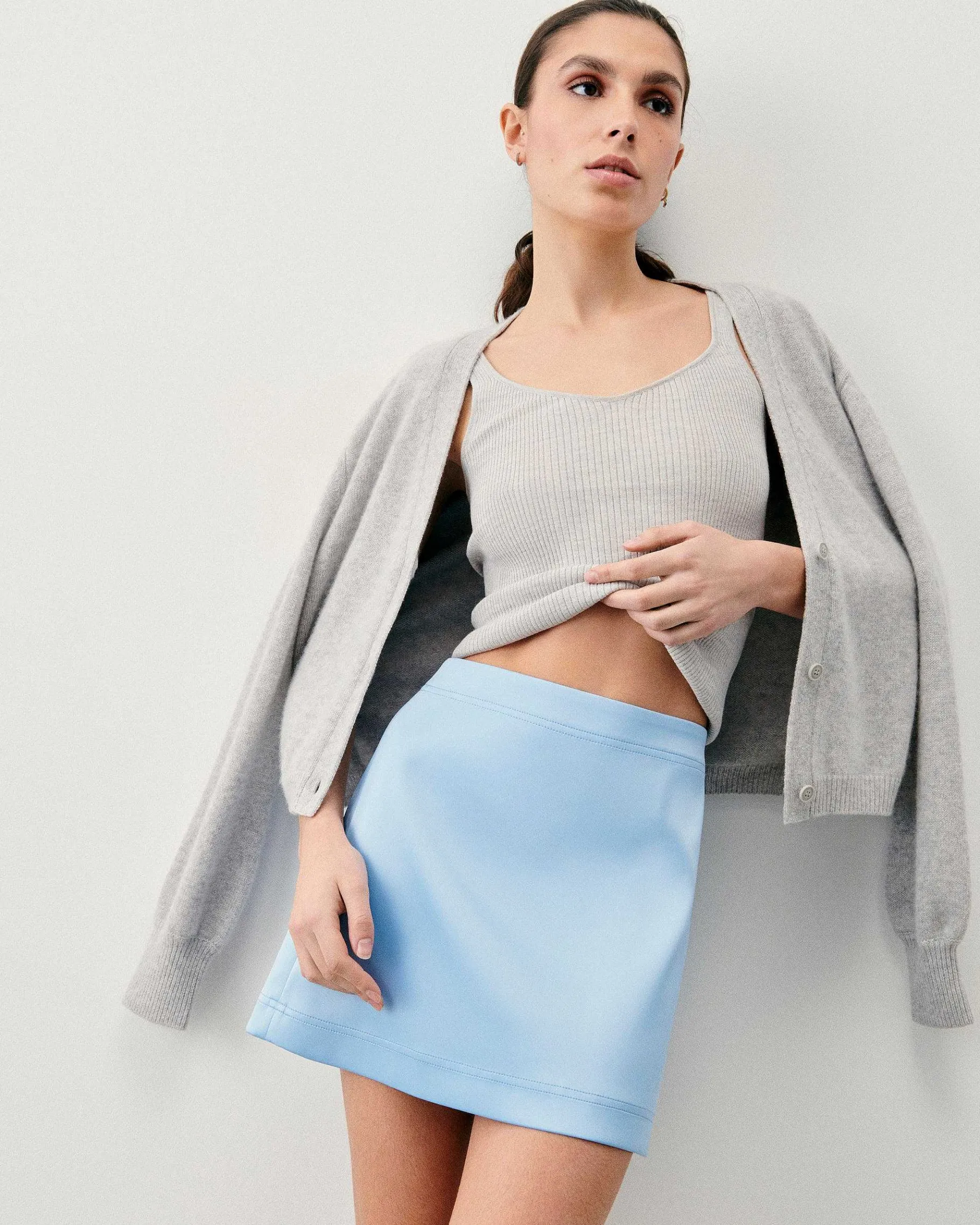 Hot FROM FUTURE Jupe Mini Baby Blue