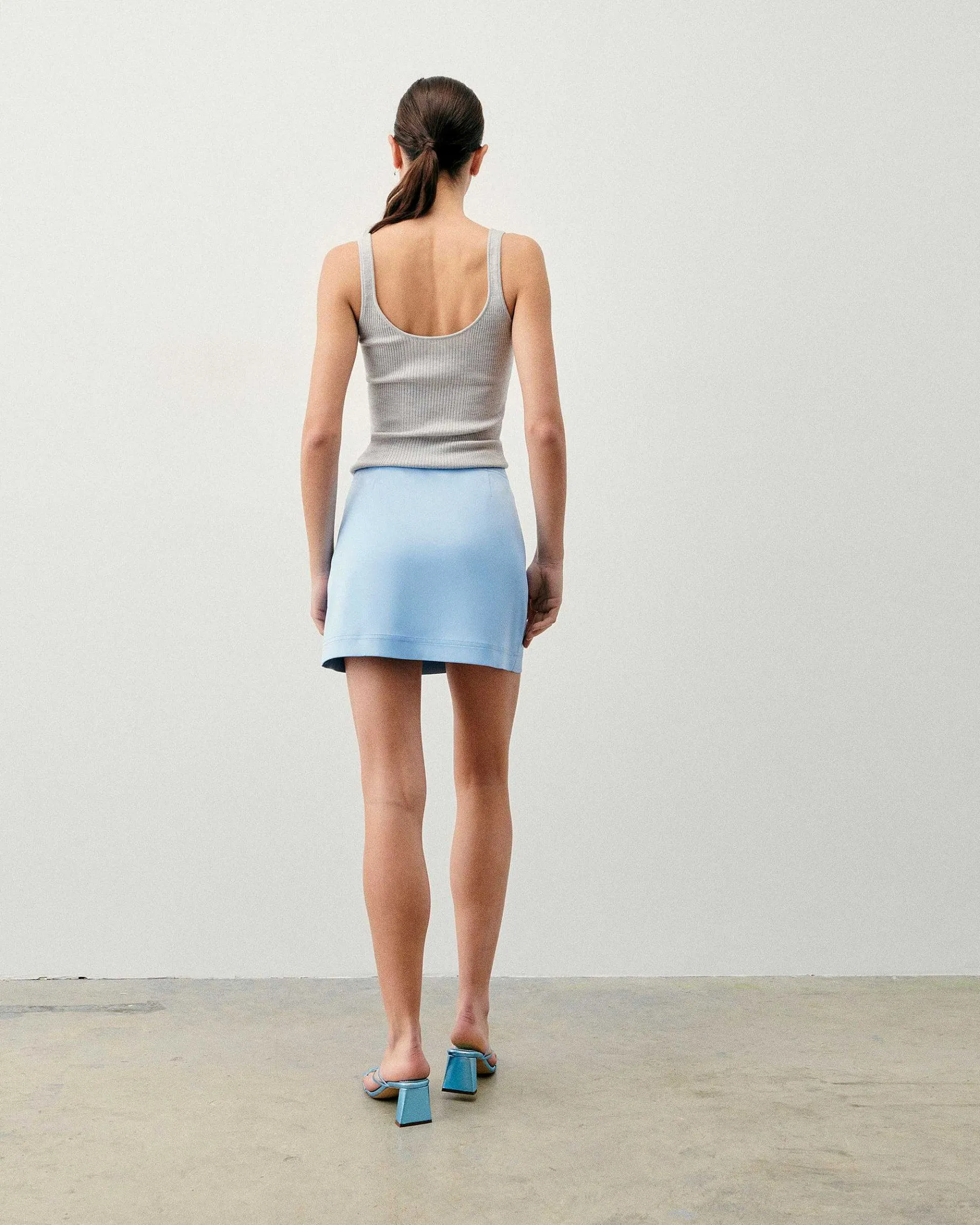 Hot FROM FUTURE Jupe Mini Baby Blue
