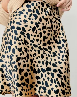 Clearance FROM FUTURE Jupe Mini Lenny Animal Naturel