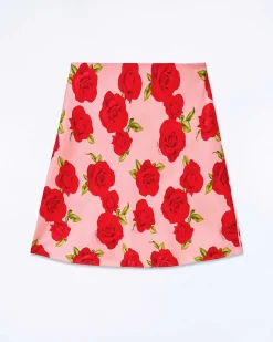 Outlet FROM FUTURE Jupe Mini Lenny Hot Roses
