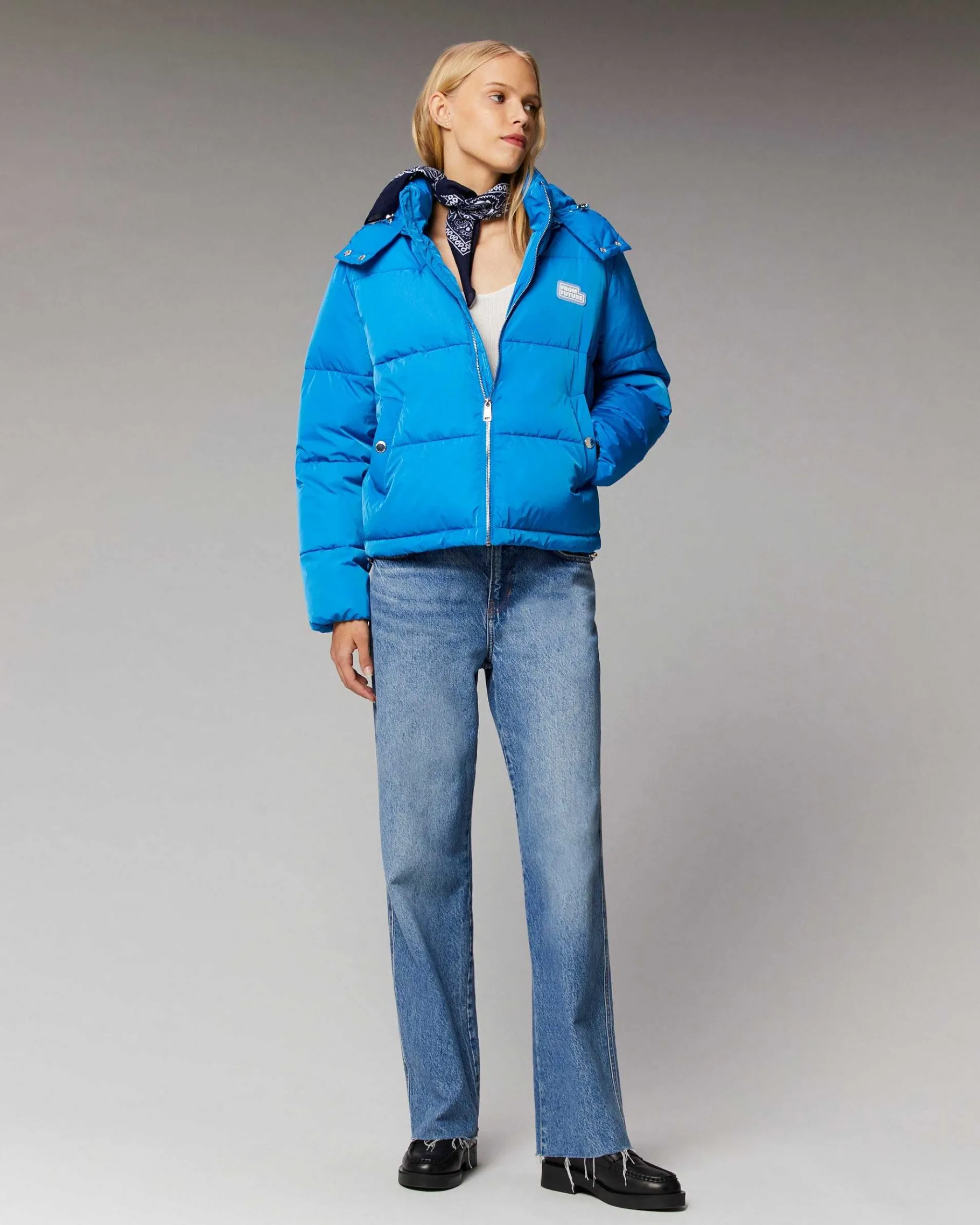 New FROM FUTURE Outerwear Doudoune Future Disco Blue