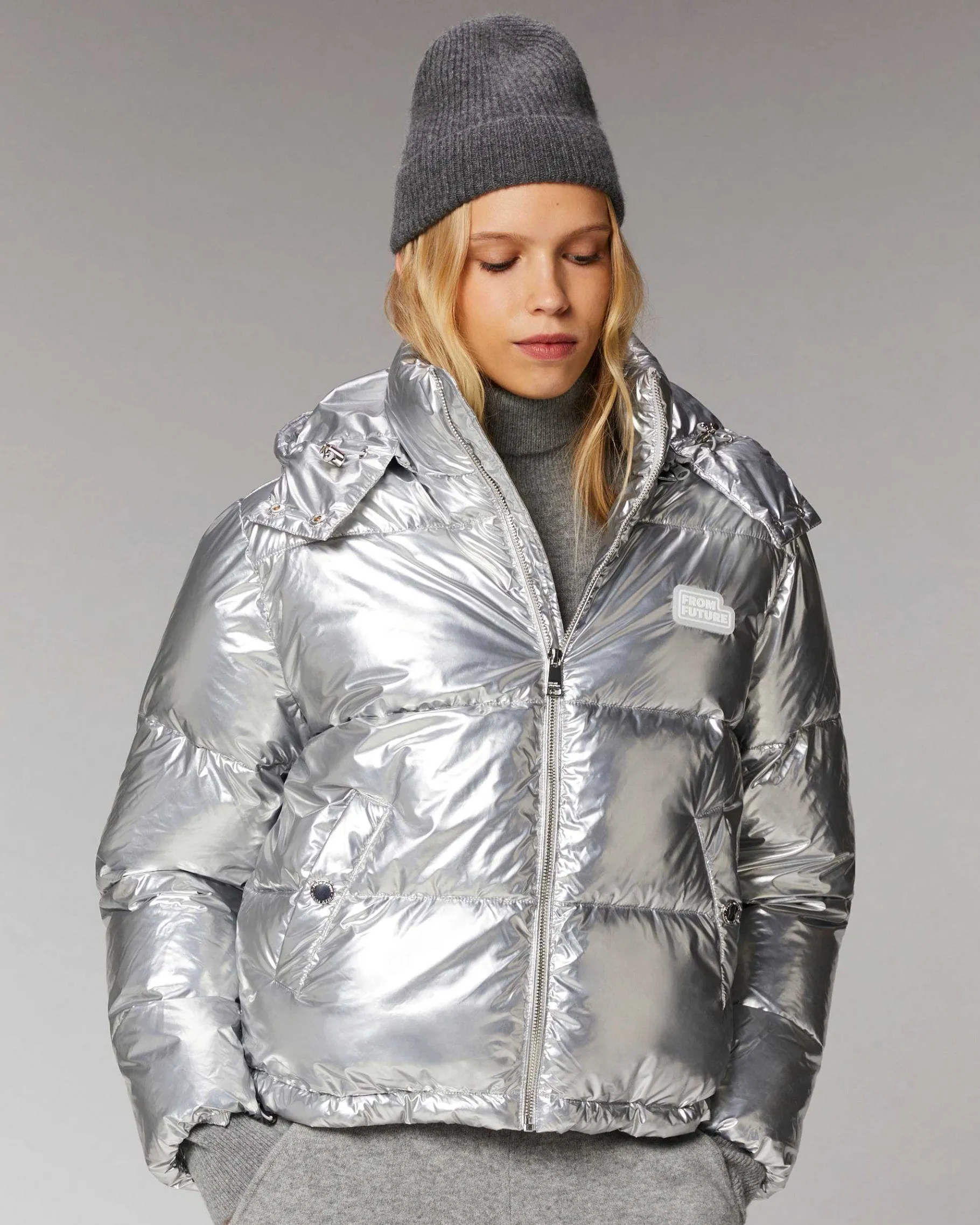 Online FROM FUTURE Outerwear Doudoune Future Silver