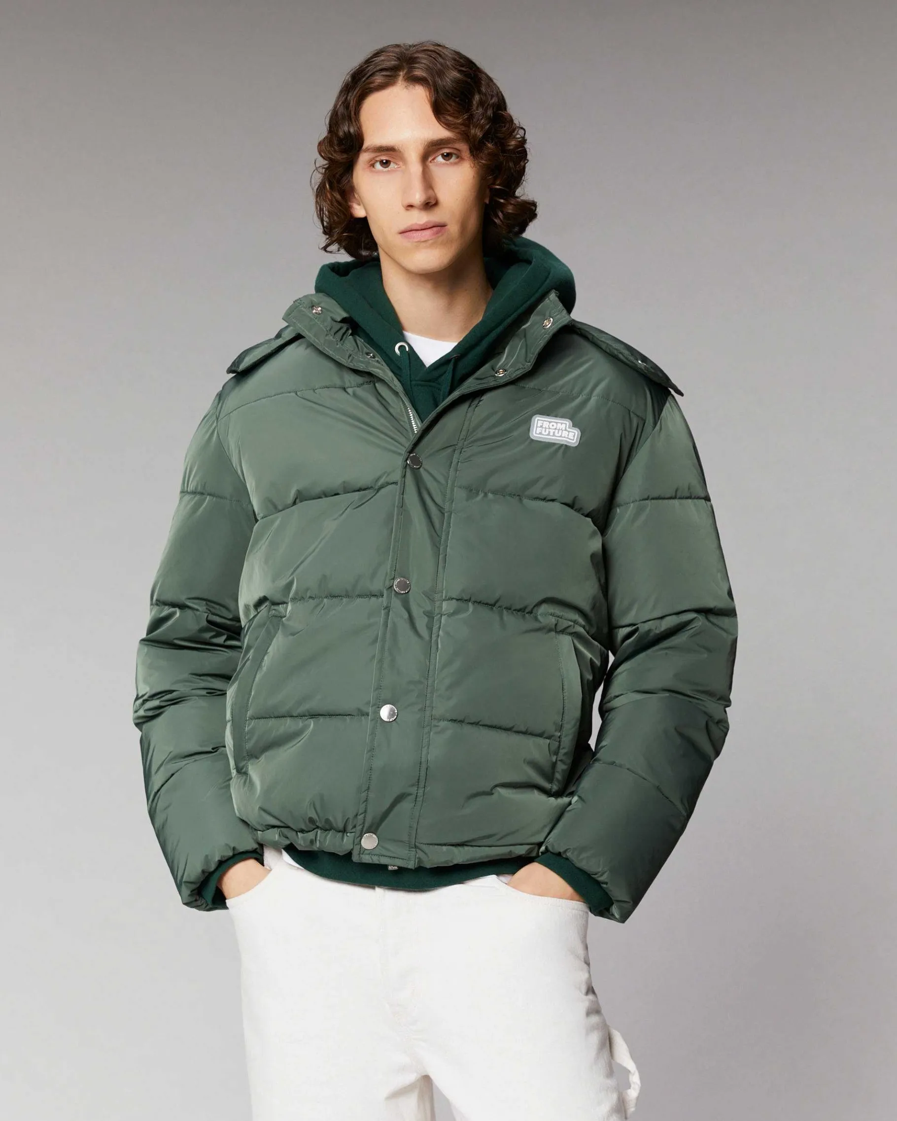 Sale FROM FUTURE Outerwear Doudoune Future Kaki