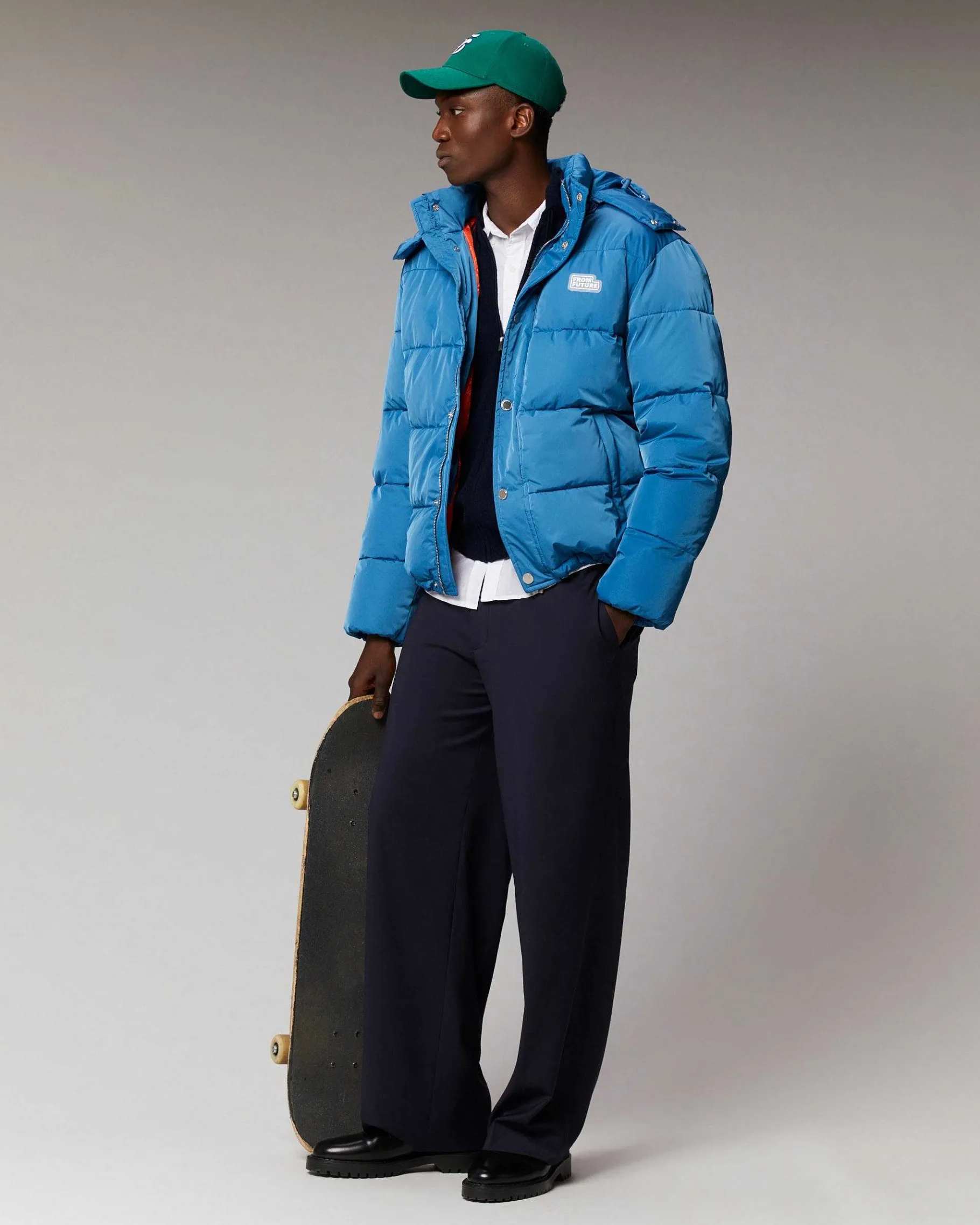 Best FROM FUTURE Outerwear Doudoune Future Washed Blue