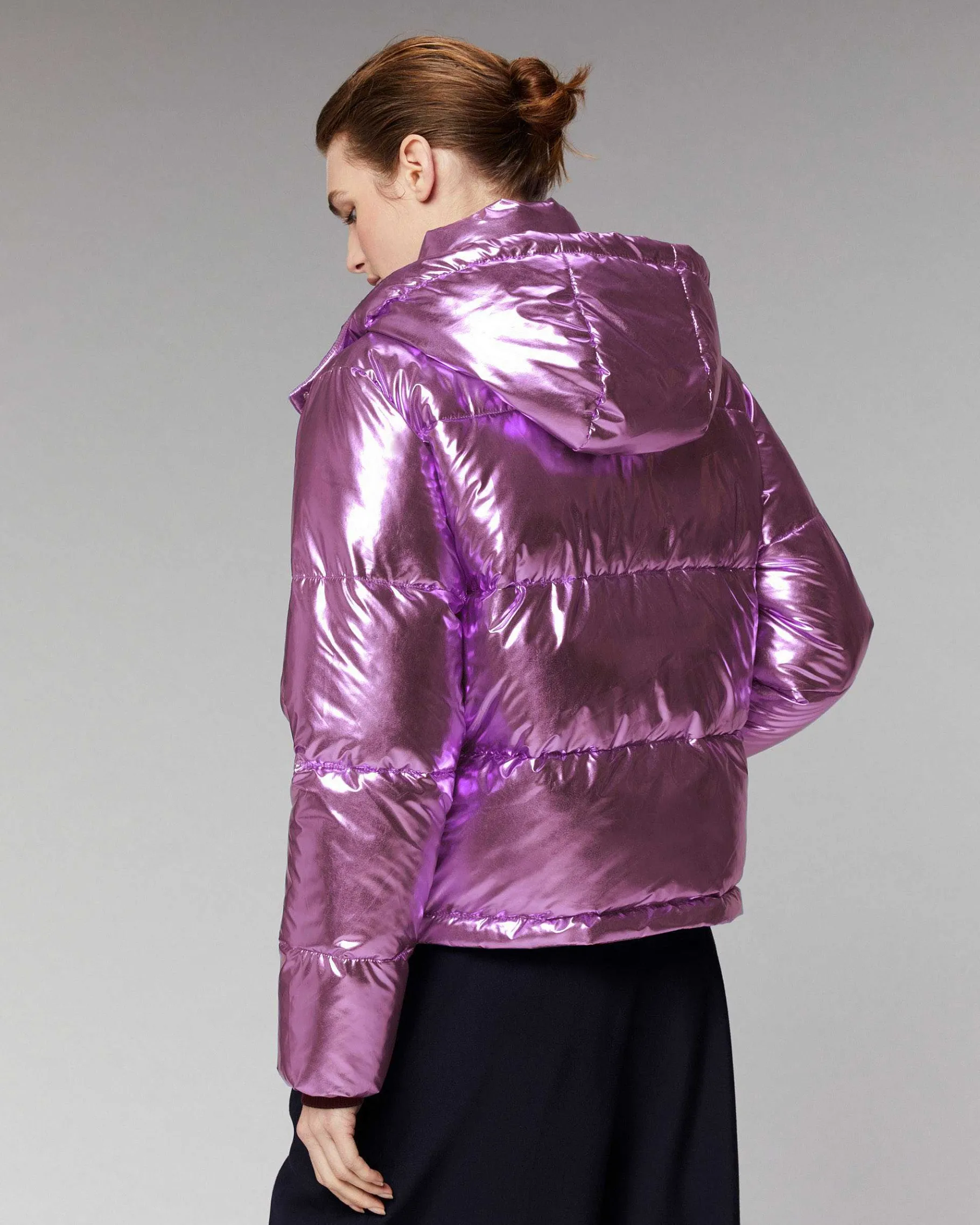 Discount FROM FUTURE Outerwear Doudoune Metallise Metallic Lilac