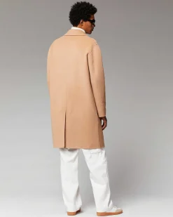 FROM FUTURE Outerwear Manteau Long Double Face Camel