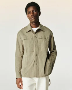 Sale FROM FUTURE Outerwear Surchemise Light Kaki
