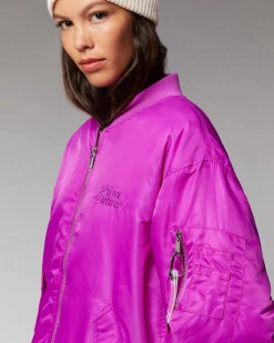 Sale FROM FUTURE Outerwear Veste Bombers Dancing Pink