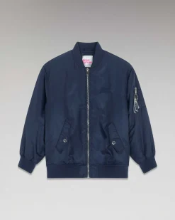 FROM FUTURE Outerwear Veste Bombers Navy
