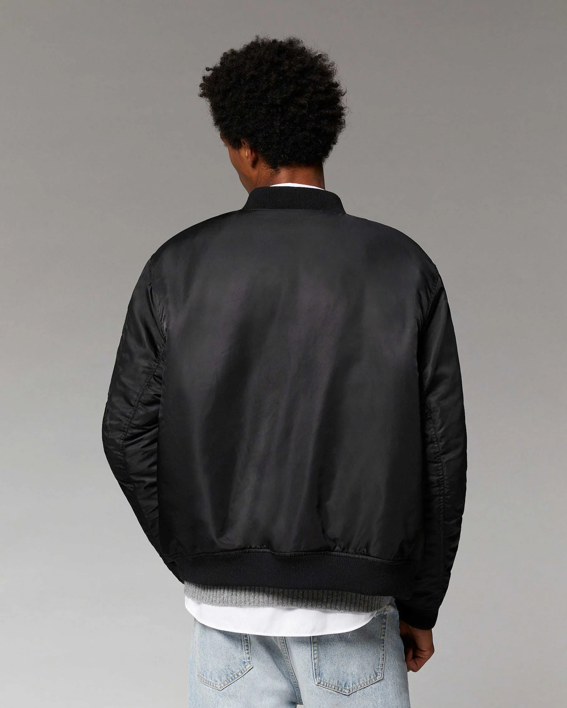 FROM FUTURE Outerwear Veste Bombers Noir