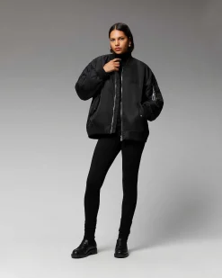 FROM FUTURE Outerwear Veste Bombers Future Strass Noir