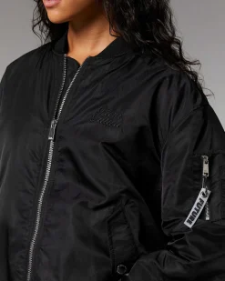 FROM FUTURE Outerwear Veste Bombers Future Strass Noir