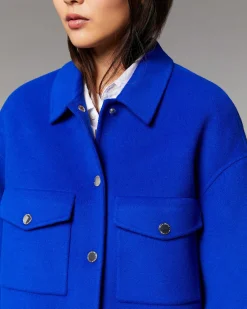 Clearance FROM FUTURE Outerwear Veste Double Face Pop Blue