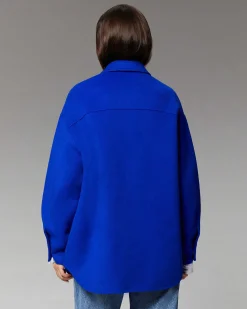Clearance FROM FUTURE Outerwear Veste Double Face Pop Blue