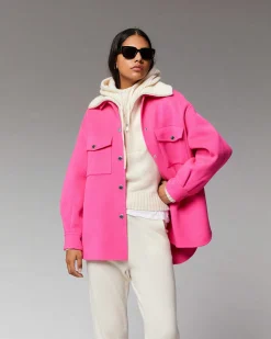 FROM FUTURE Outerwear Veste Double Face Flash Pink