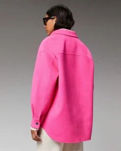 FROM FUTURE Outerwear Veste Double Face Flash Pink