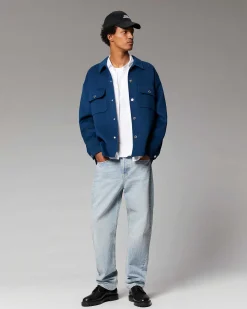 FROM FUTURE Outerwear Veste Double Face Moonlight Blue