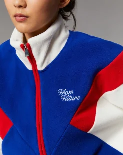 Sale FROM FUTURE Outerwear Veste Polaire Pop Blue