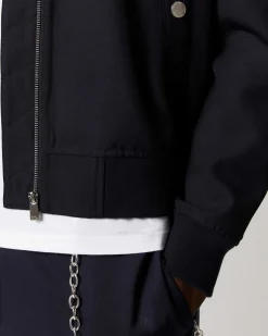 Outlet FROM FUTURE Outerwear Veste Teddy Navy