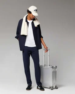 FROM FUTURE Pantalon Droit Casual Navy