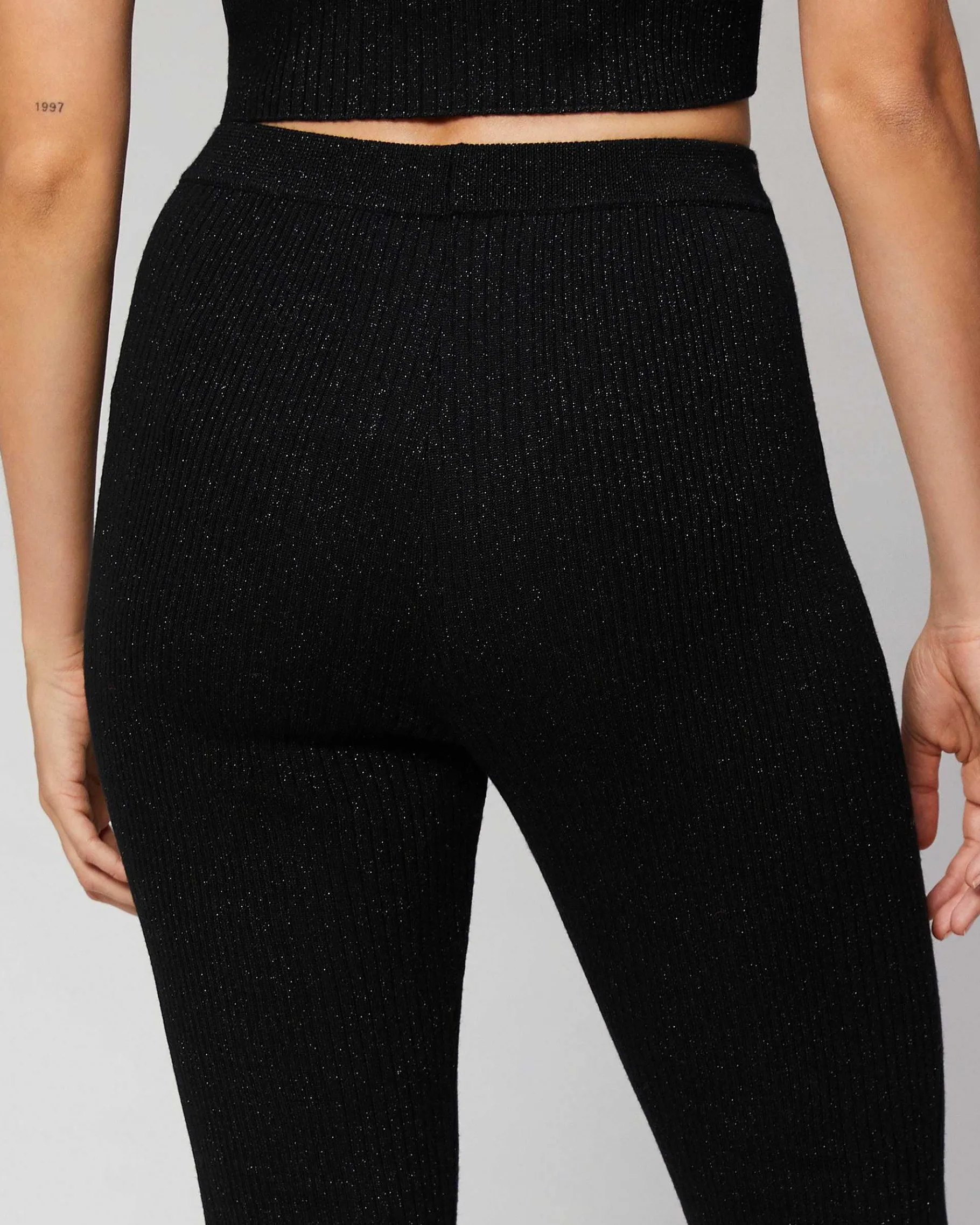 Sale FROM FUTURE Pantalon Flare Metallise Intense Purple