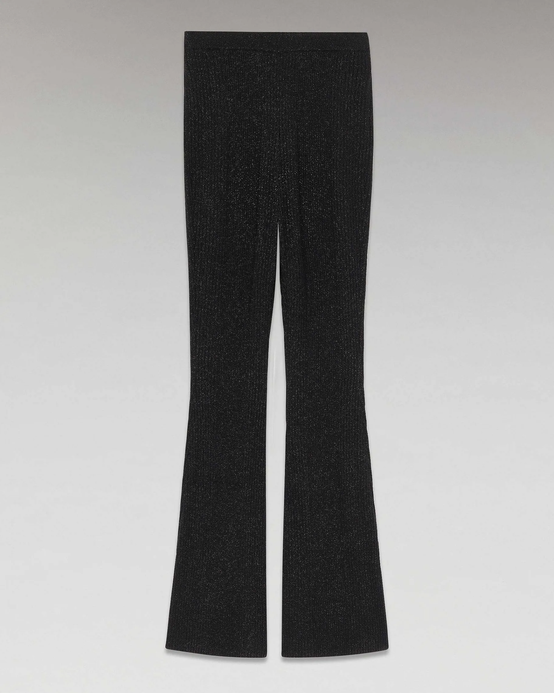 Discount FROM FUTURE Pantalon Flare Metallise Noir