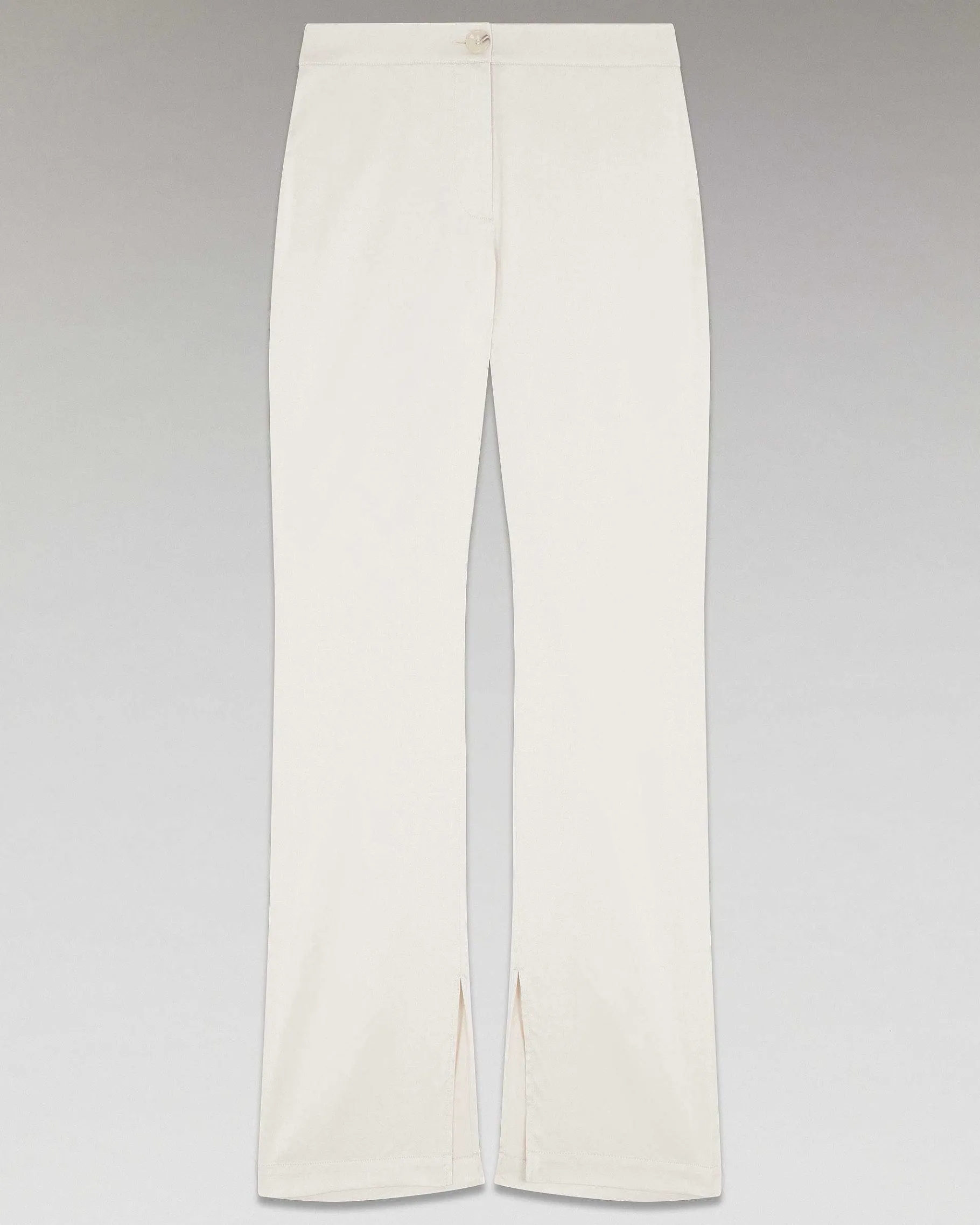 Hot FROM FUTURE Pantalon Flare Satinee Champagne