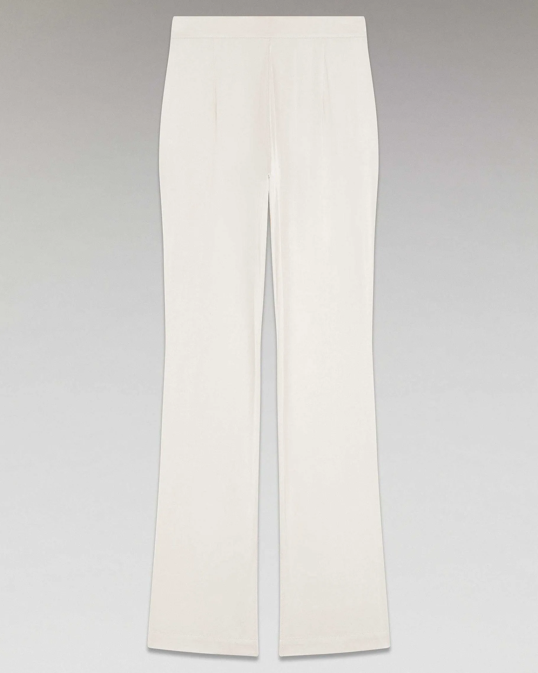 Hot FROM FUTURE Pantalon Flare Satinee Champagne