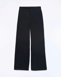 Hot FROM FUTURE Pantalon Large Noir