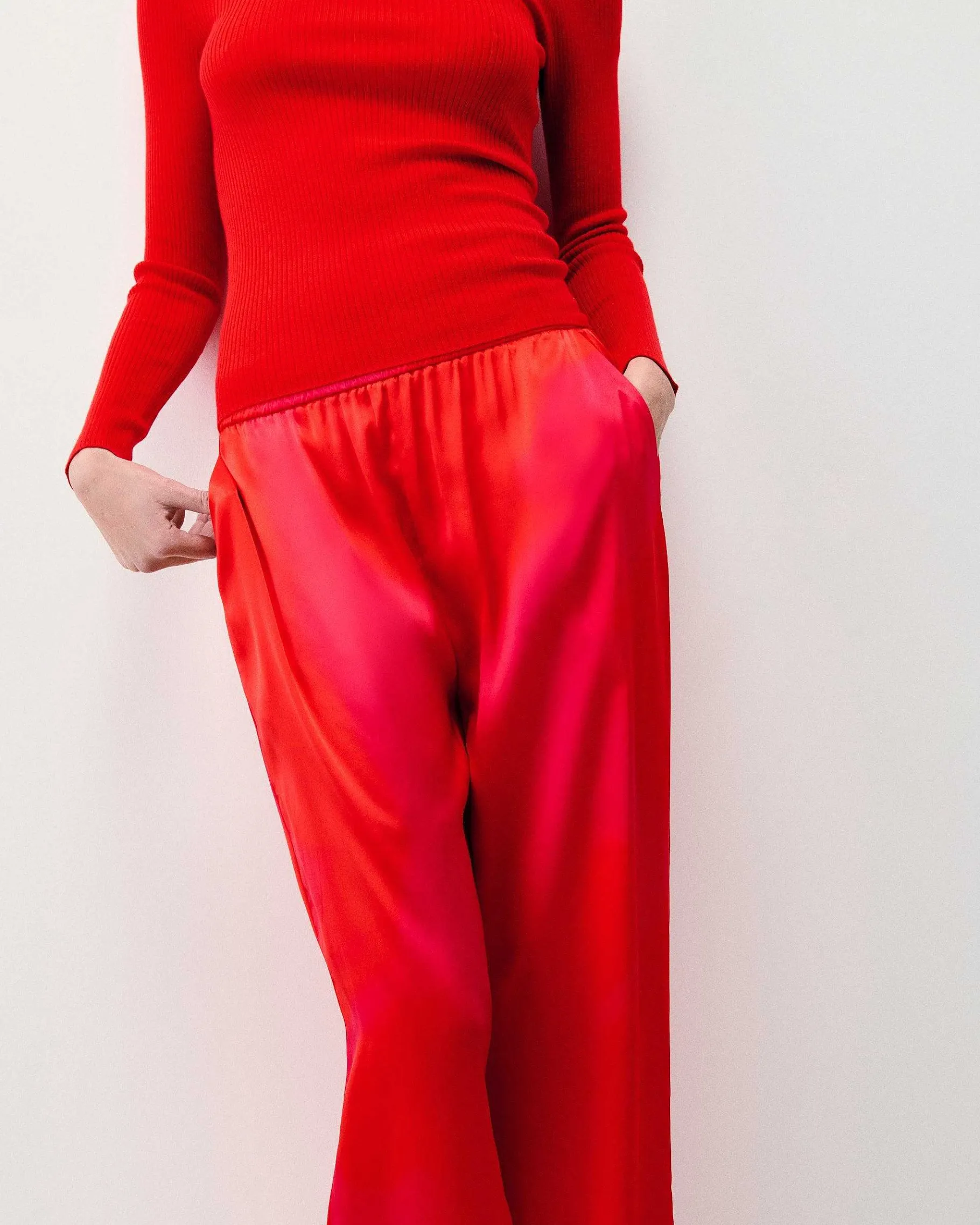 Outlet FROM FUTURE Pantalon Large Regine Utopic Pink