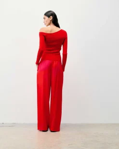Outlet FROM FUTURE Pantalon Large Regine Utopic Pink