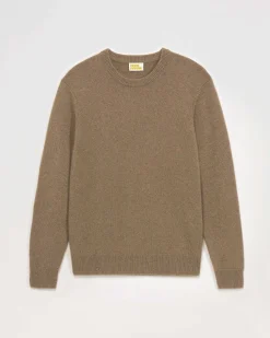 Online FROM FUTURE Pull Basique Col Rond Taupe