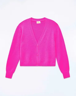 Online FROM FUTURE Pull Cardigan Fruity Pink
