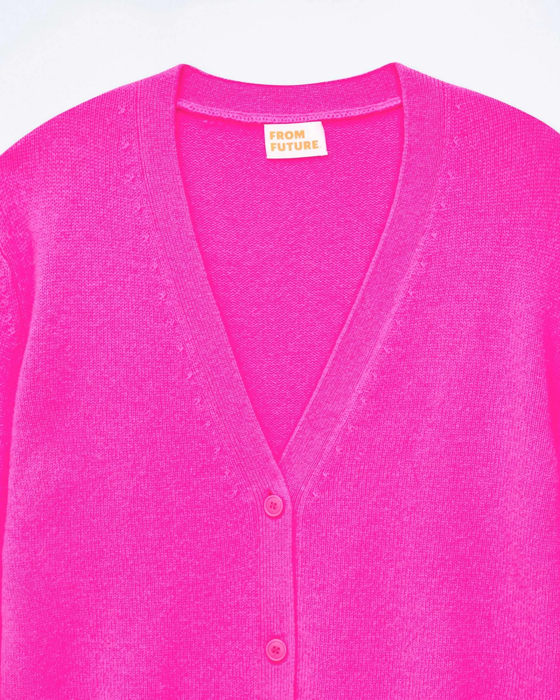 Hot FROM FUTURE Pull Cardigan Fruity Pink