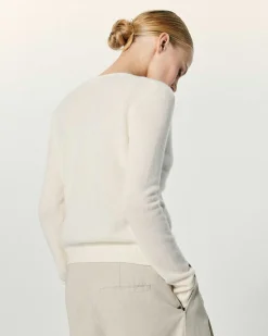 Best FROM FUTURE Pull Cardigan Ecru
