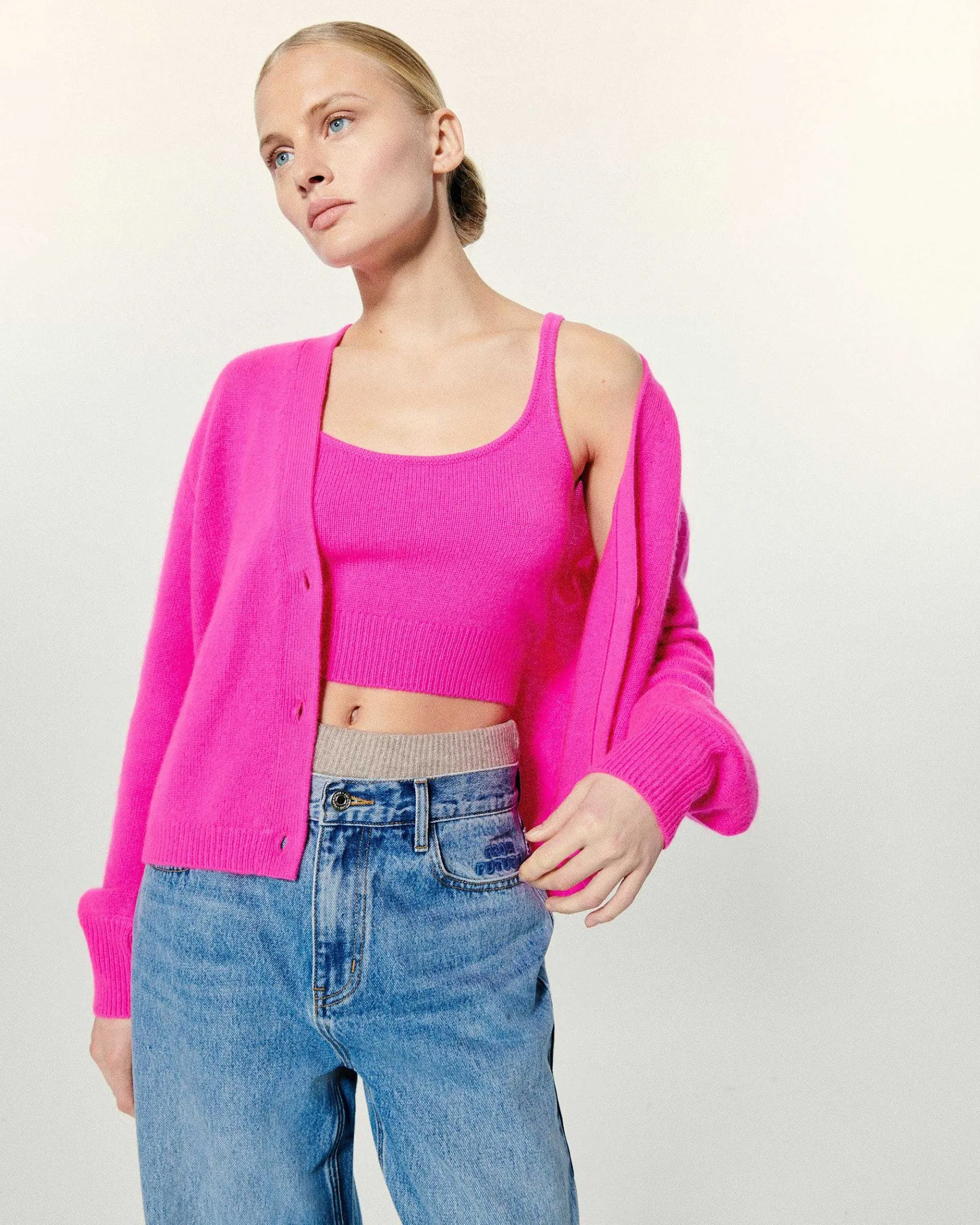Clearance FROM FUTURE Pull Cardigan Noir