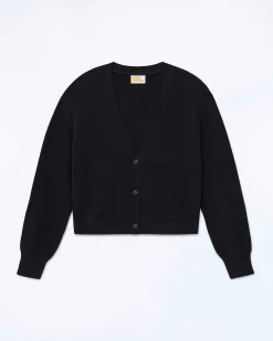Best FROM FUTURE Pull Cardigan Noir