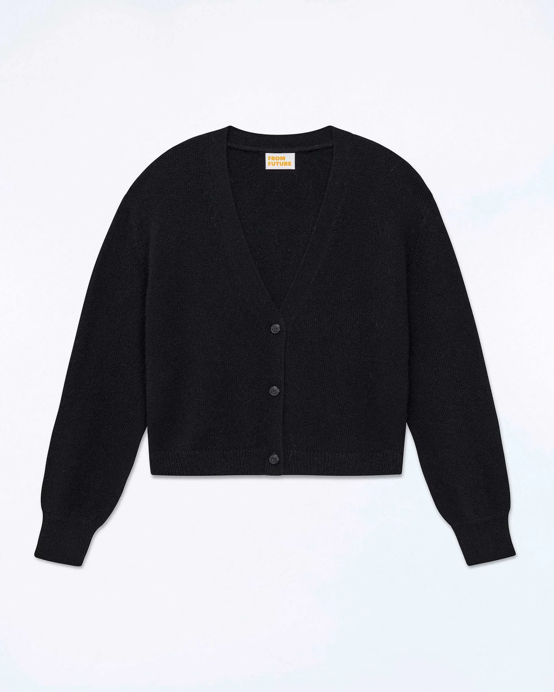 Best FROM FUTURE Pull Cardigan Noir