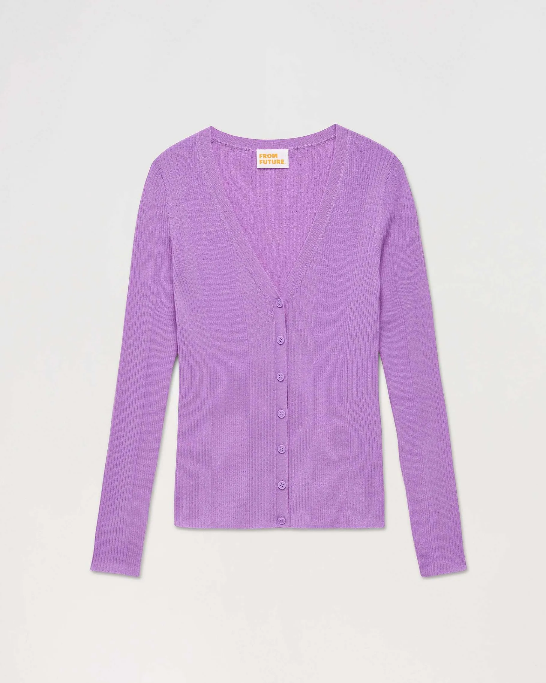 New FROM FUTURE Pull Cardigan A Cotes Holiday Lilac