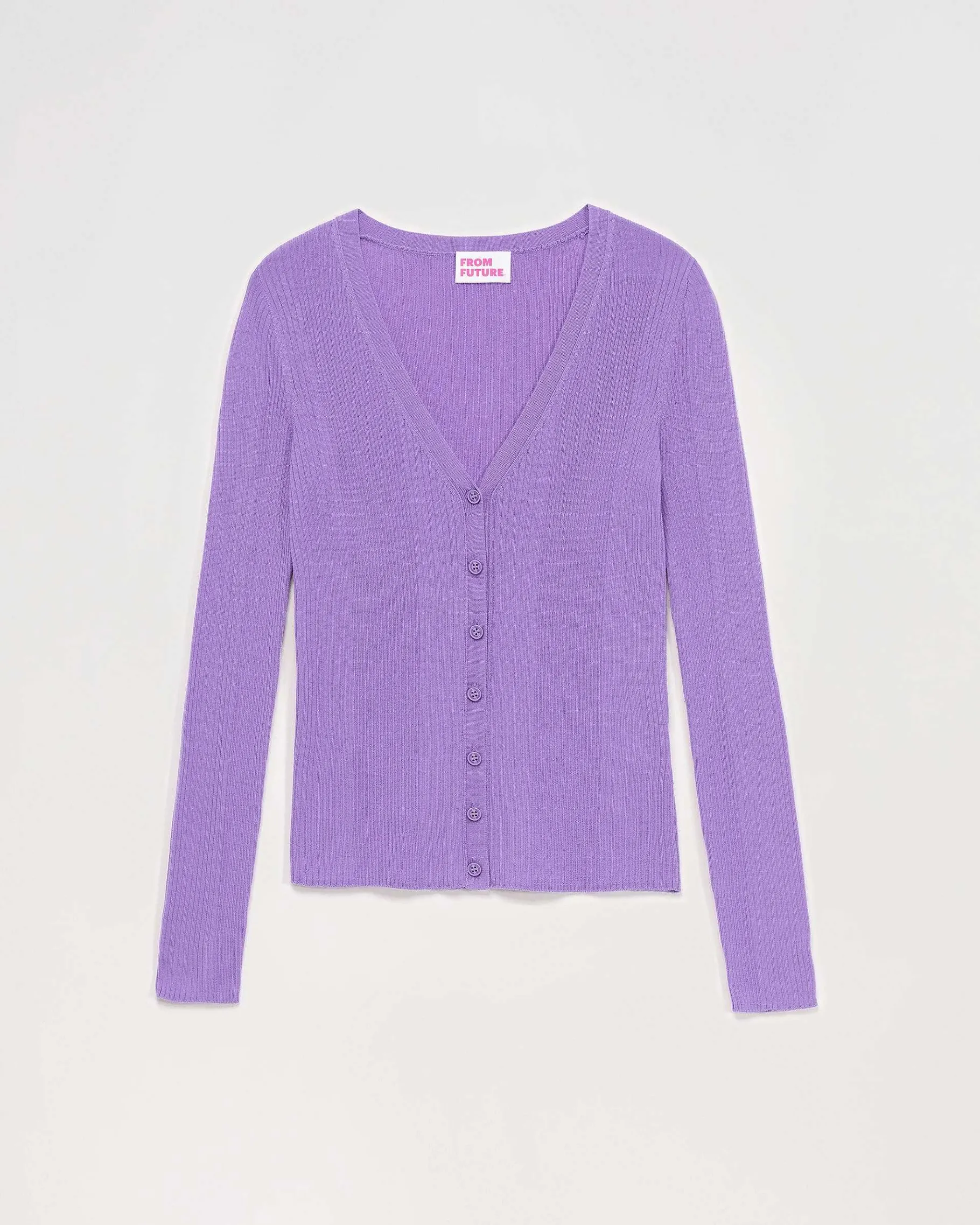 Clearance FROM FUTURE Pull Cardigan A Cotes Power Lilac
