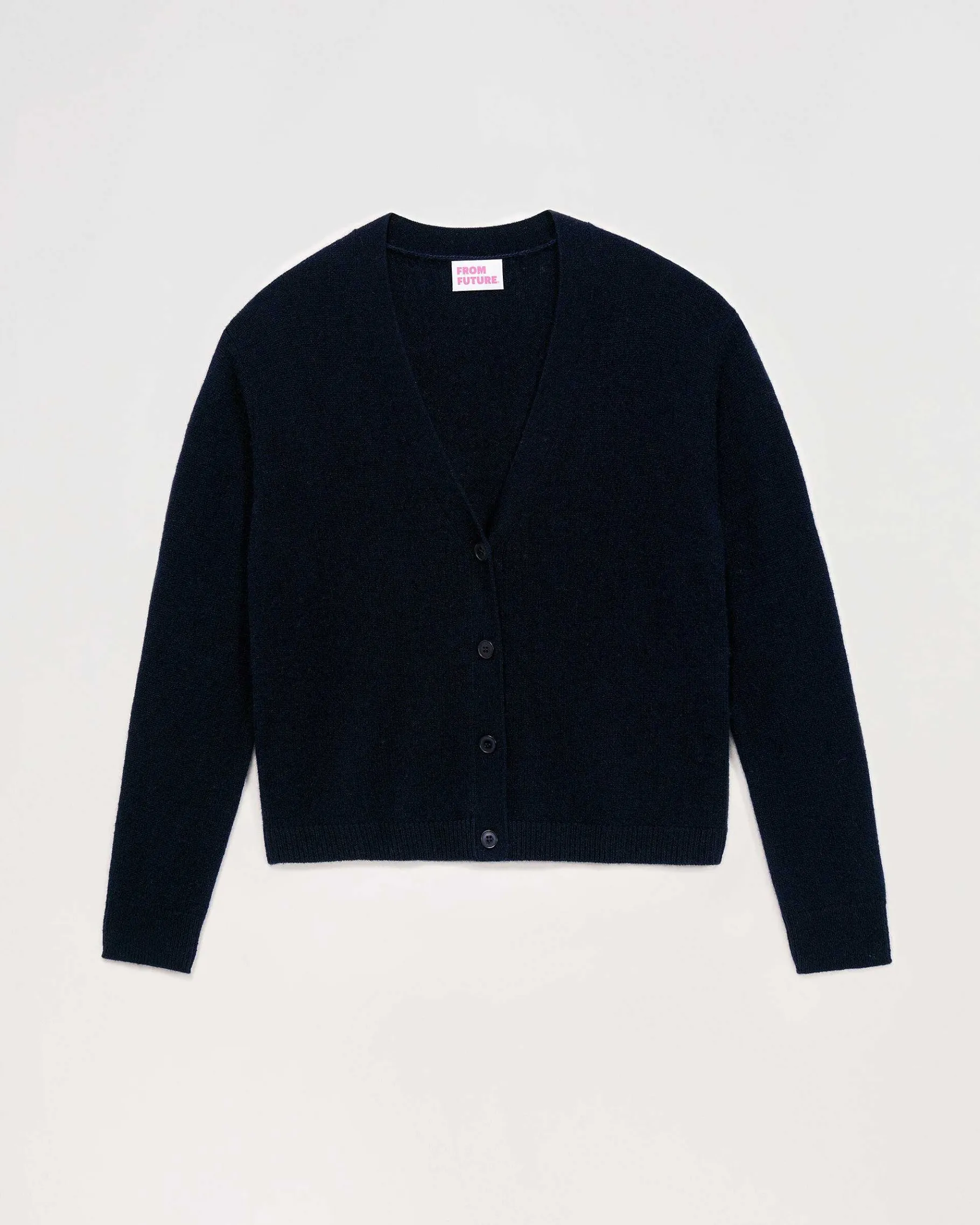 Clearance FROM FUTURE Pull Cardigan Basique Leger Navy