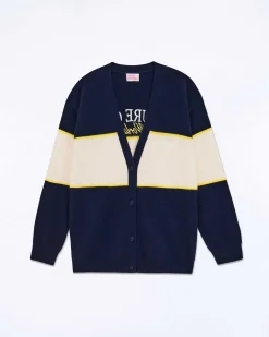 Best FROM FUTURE Pull Cardigan Future Club Navy