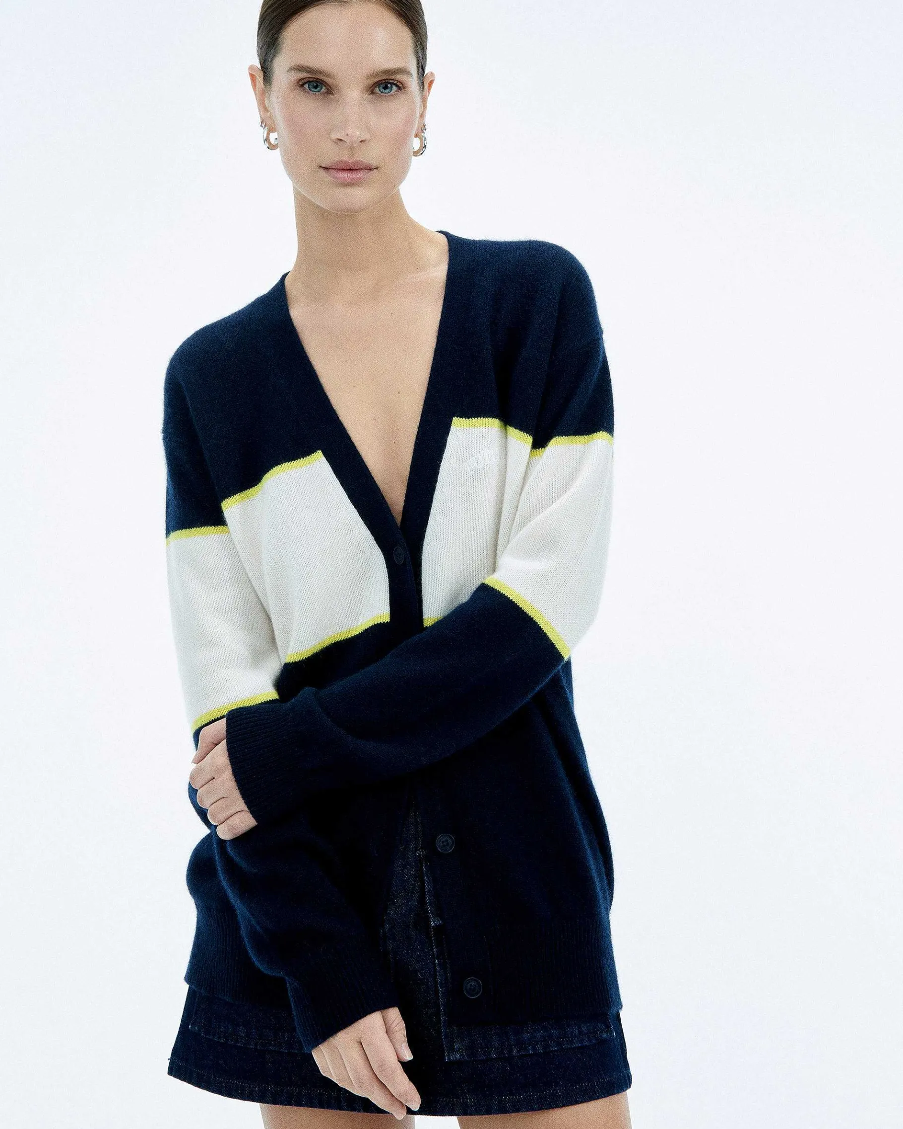 Best FROM FUTURE Pull Cardigan Future Club Navy