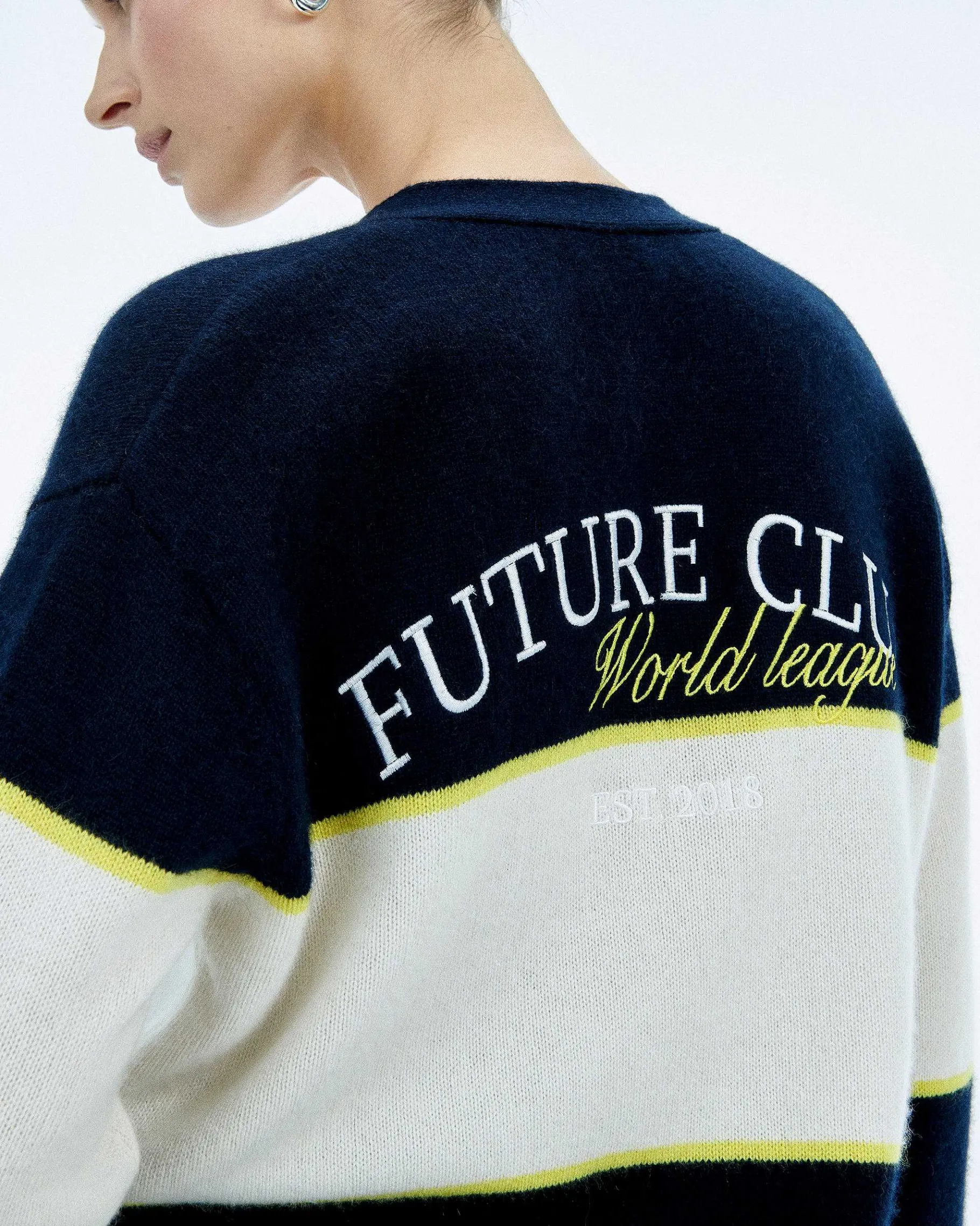 Best FROM FUTURE Pull Cardigan Future Club Navy