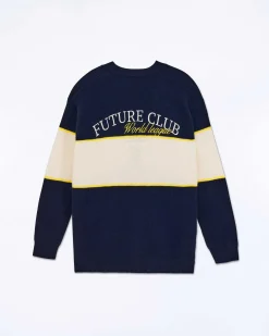 Best FROM FUTURE Pull Cardigan Future Club Navy
