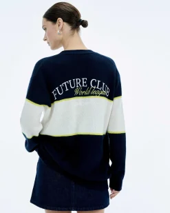 Sale FROM FUTURE Pull Cardigan Future Club Navy