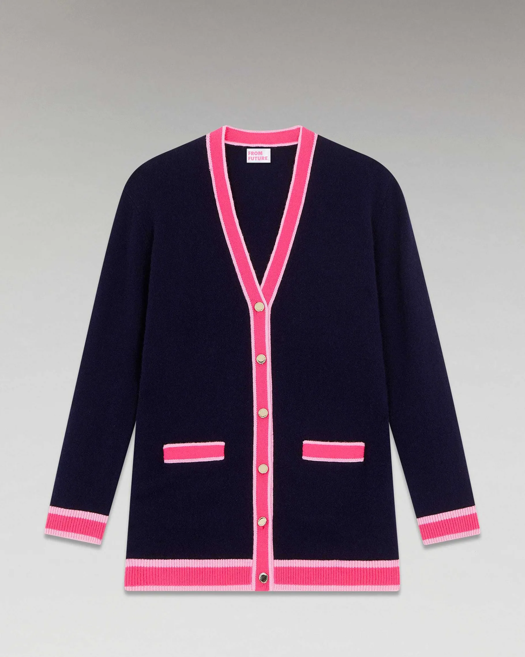 Clearance FROM FUTURE Pull Cardigan Leger Navy