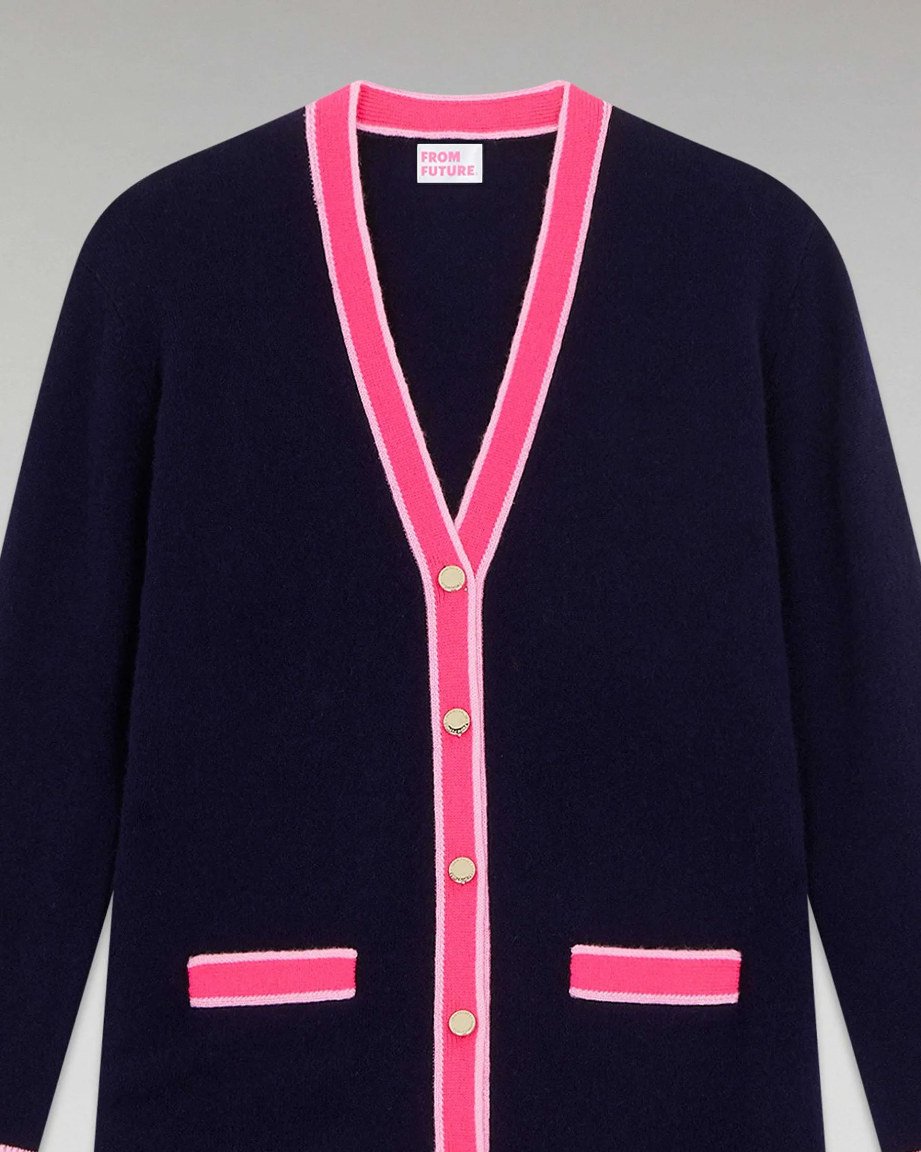 Clearance FROM FUTURE Pull Cardigan Leger Navy