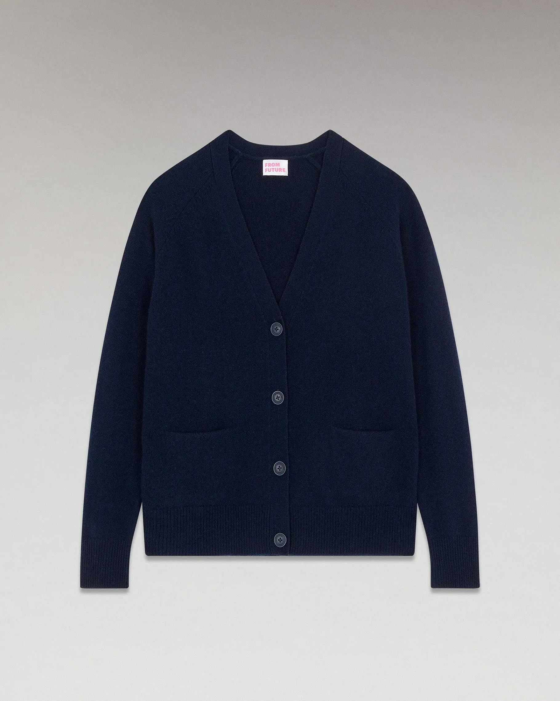 Clearance FROM FUTURE Pull Cardigan Manches Raglan Navy